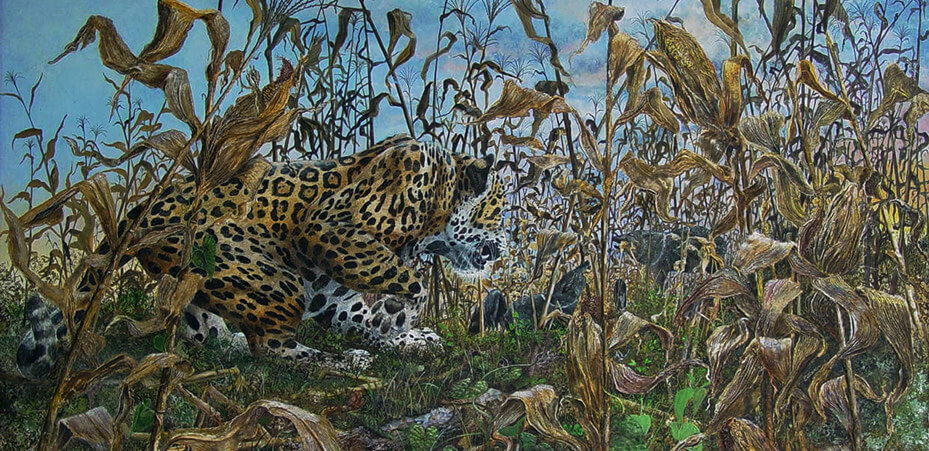 Catch And Kill - Belize Art Animal Painting by Carolyn Carr
